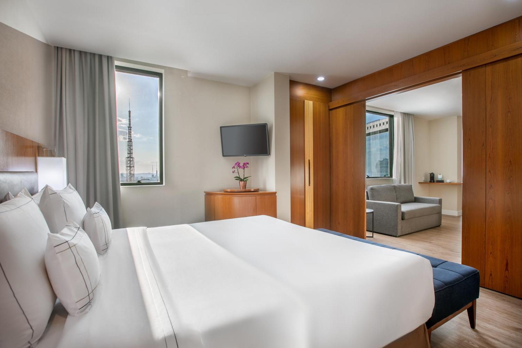 Melia Paulista Hotel Sao Paulo Exterior photo A bedroom at the hotel